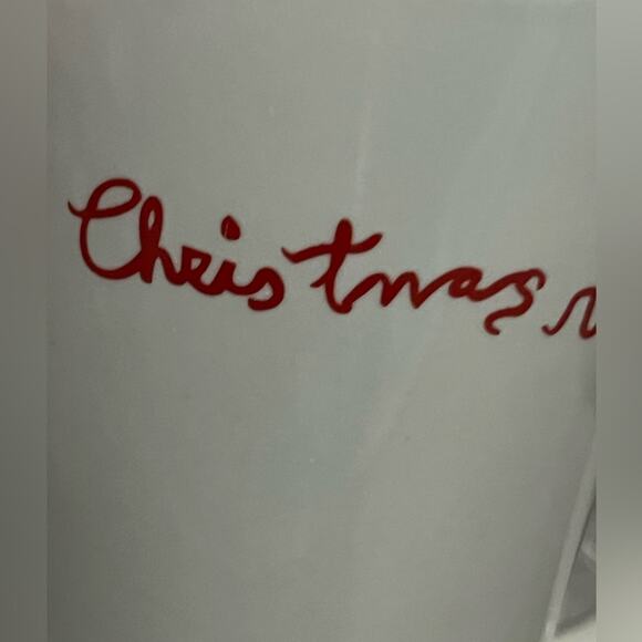 “Wishing You a Merry Christmas” tall cocoa mugs, set of 3 - Picture 6 of 6